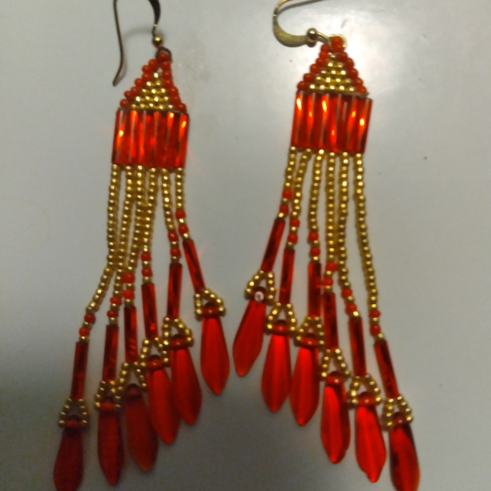 Native American crafted earrings